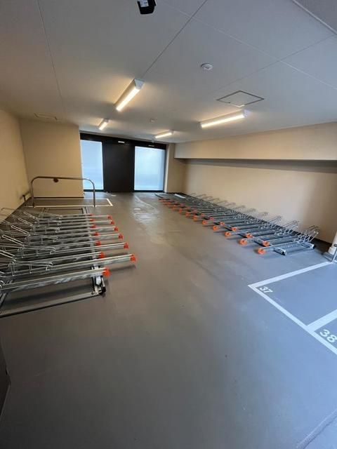 駐車場　駐輪場です