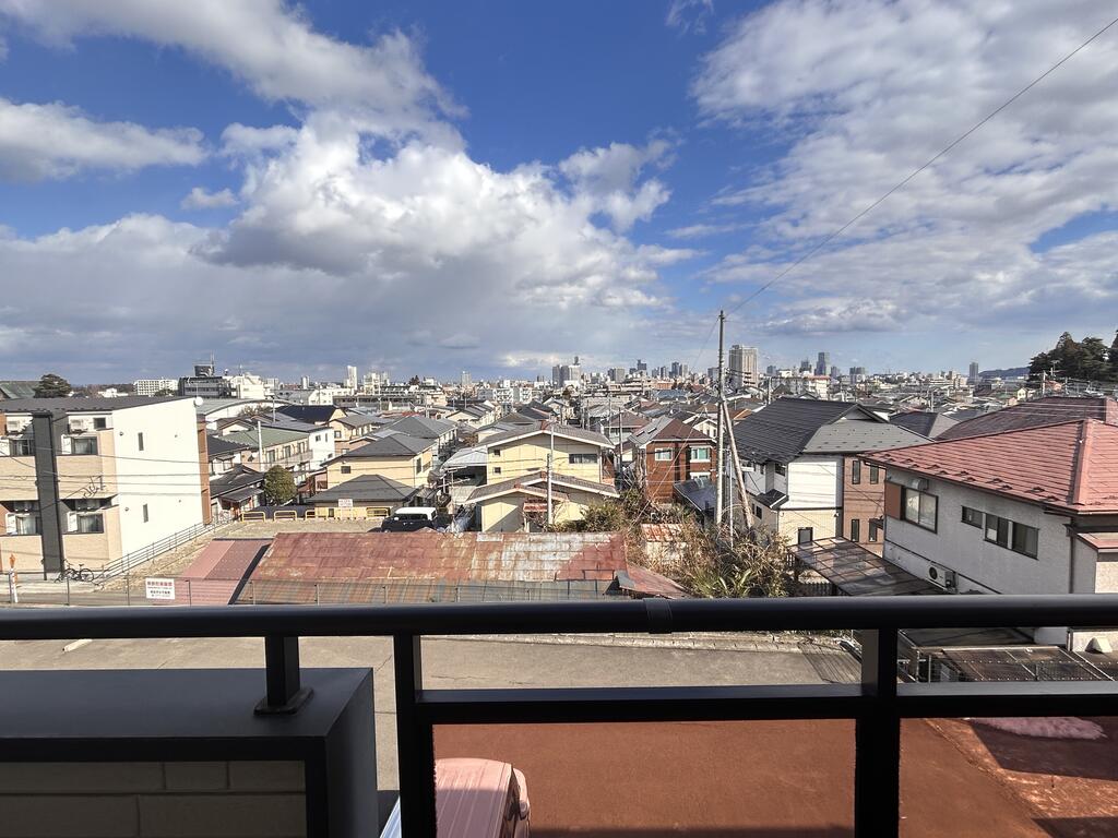 眺望　前面棟なし！日当たり良好です