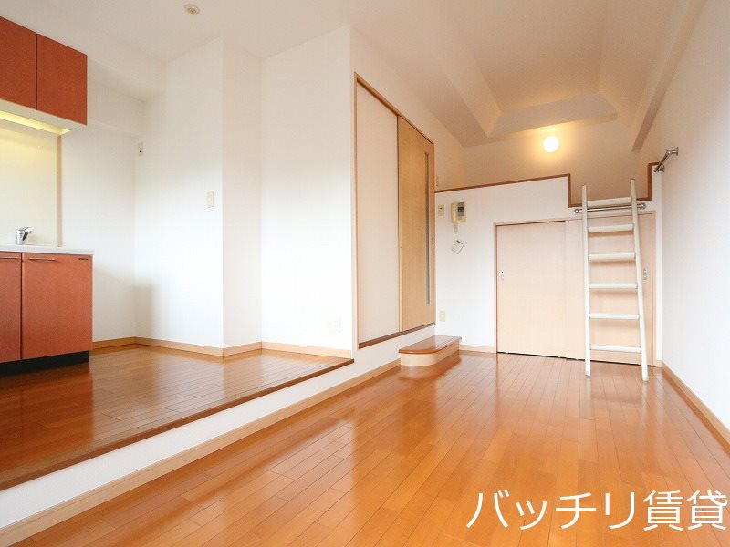 居室・リビング　別号室タイプの為、現状を優先致します。