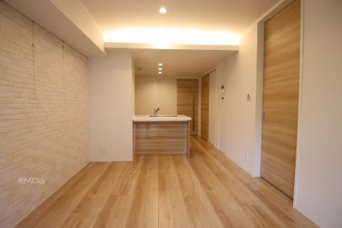 居室・リビング　対面キッチン仕様のLDK