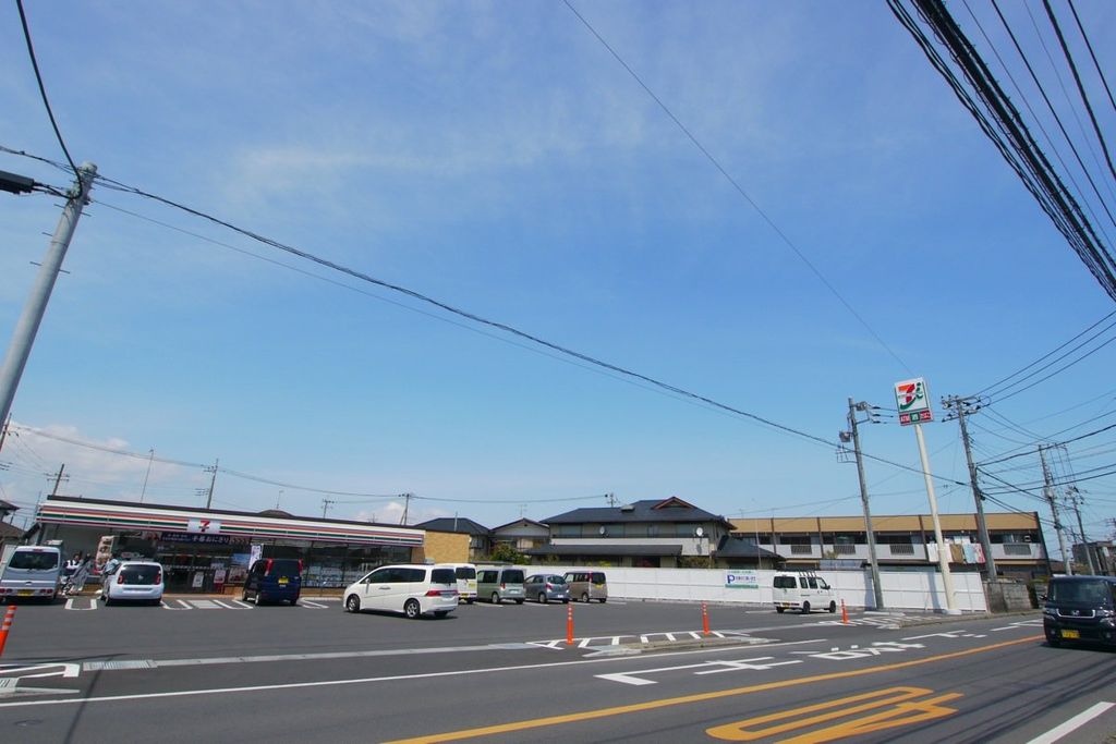 コンビニ　セブンイレブン水戸元吉田町店（コンビニ）まで520m