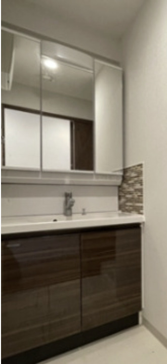 洗面設備　※別部屋の参考写真です。