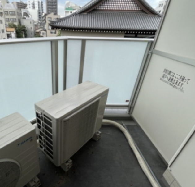 バルコニー　※別部屋の参考写真です。