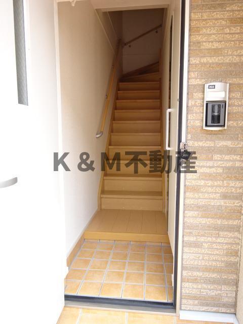 玄関　ゆったりとした玄関です