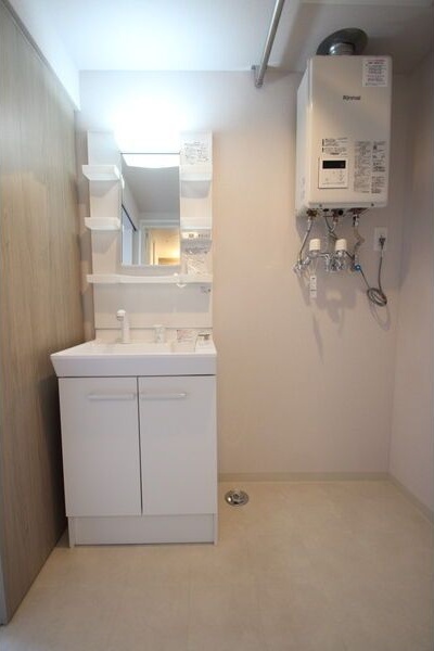洗面設備　シャンドレはもはや必須アイテムですね♪