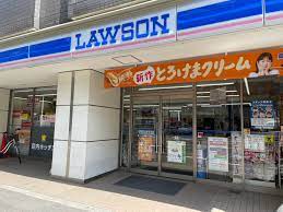 コンビニ　ローソン 上本町三丁目店（コンビニ）まで166m
