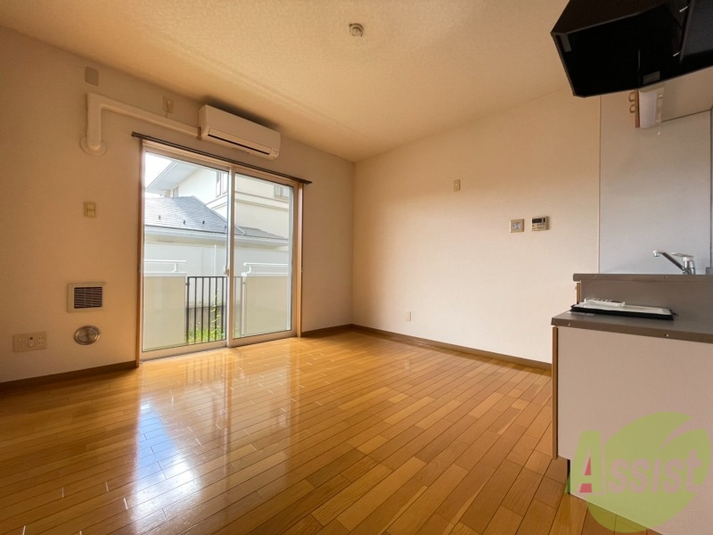 居室・リビング　キレイなＤＫが広がっていて、充実した生活が送れそう。