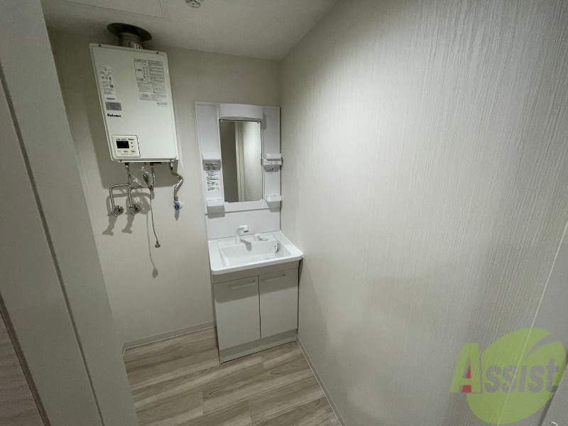 洗面設備　シャンプードレッサーで身支度もラクラクです！