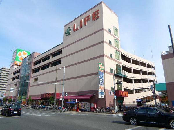 スーパー　ライフ関目店（スーパー）まで337m