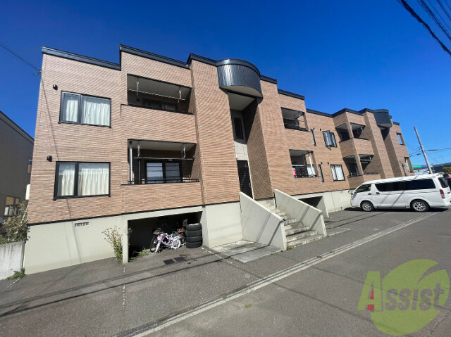 建物外観　札幌市北区屯田七条「グランノール１」