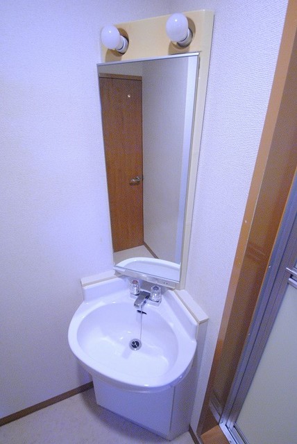 洗面設備　写真は２０２号室