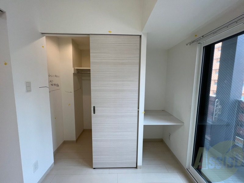 収納　ウォークインクローゼットでお部屋がすっきり片付きますよ！