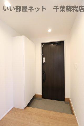 玄関　収納もある玄関です