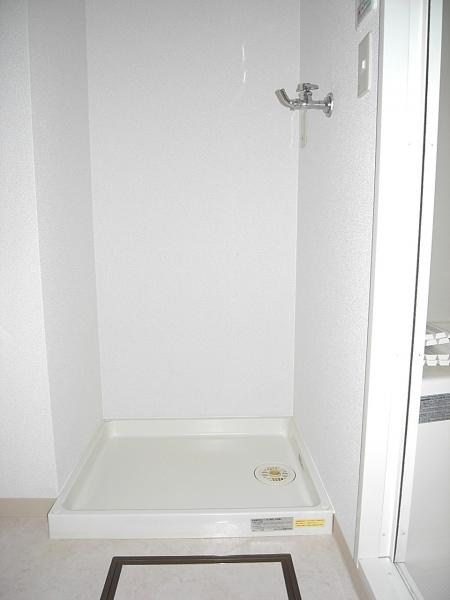 洗面設備　洗濯機置き場