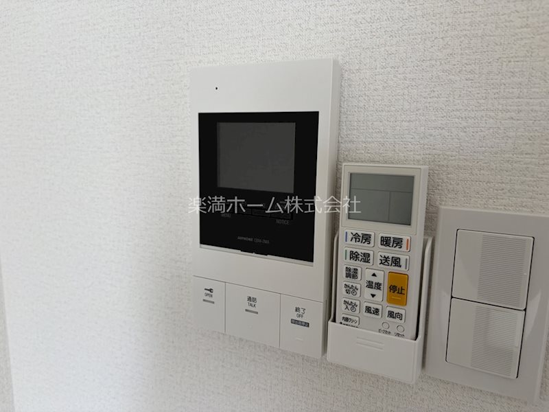 セキュリティ　モニターホンで安心♪