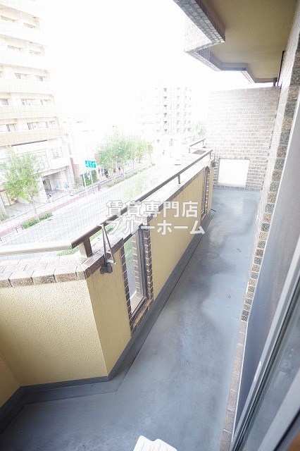 バルコニー　広いバルコニーです！