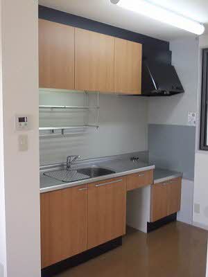 キッチン　別号室の写真です