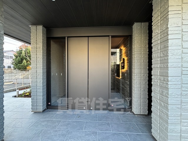 エントランス　同建設会社施工例