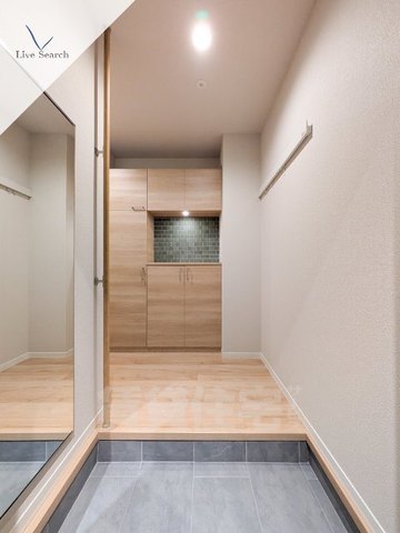 玄関　同建設会社施工例同建設会社施