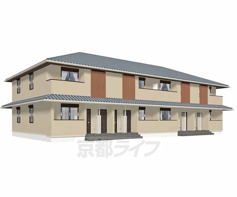 建物外観　予想図、完成予想図