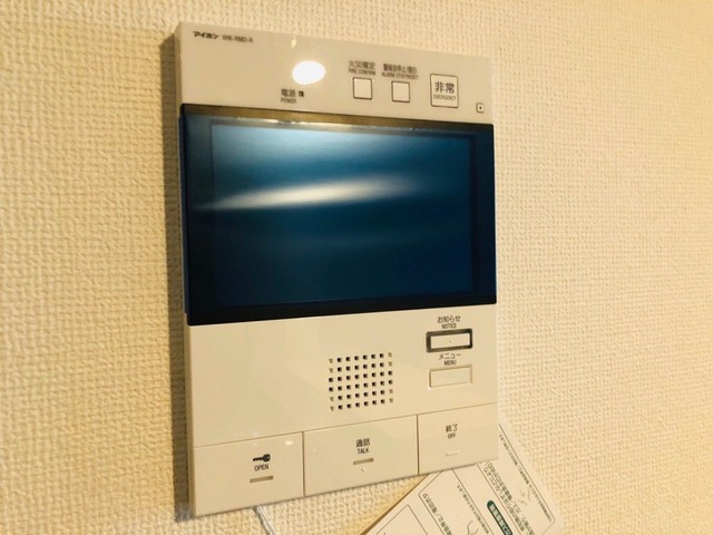 セキュリティ　【ＴＶモニタ付きインターフォン】他部屋掲載・現況を優先致しま
