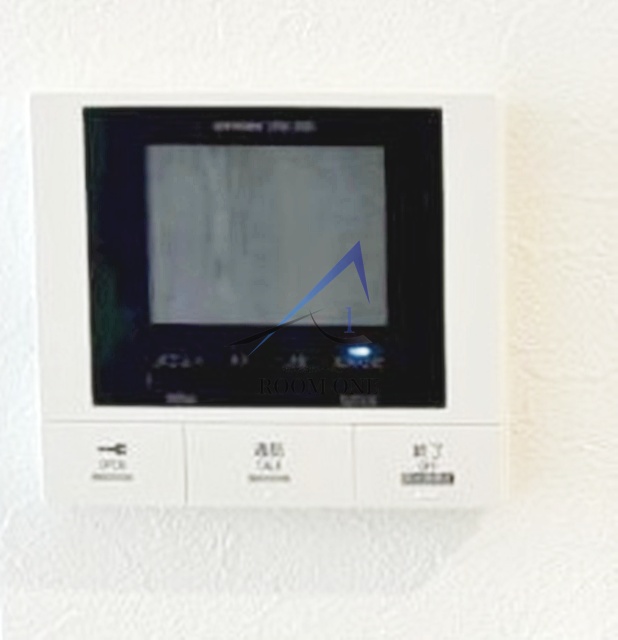 セキュリティ　モニター付きインターホンです。