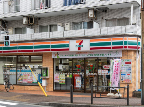 コンビニ　セブンイレブン 練馬平和台3丁目店（コンビニ）まで883m