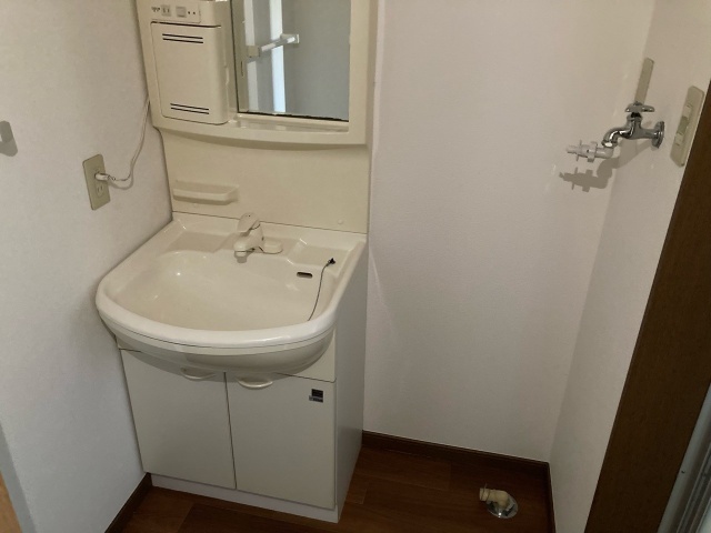 洗面設備　室内洗濯機置き場