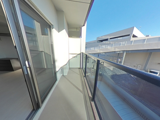 バルコニー　※別部屋の写真です