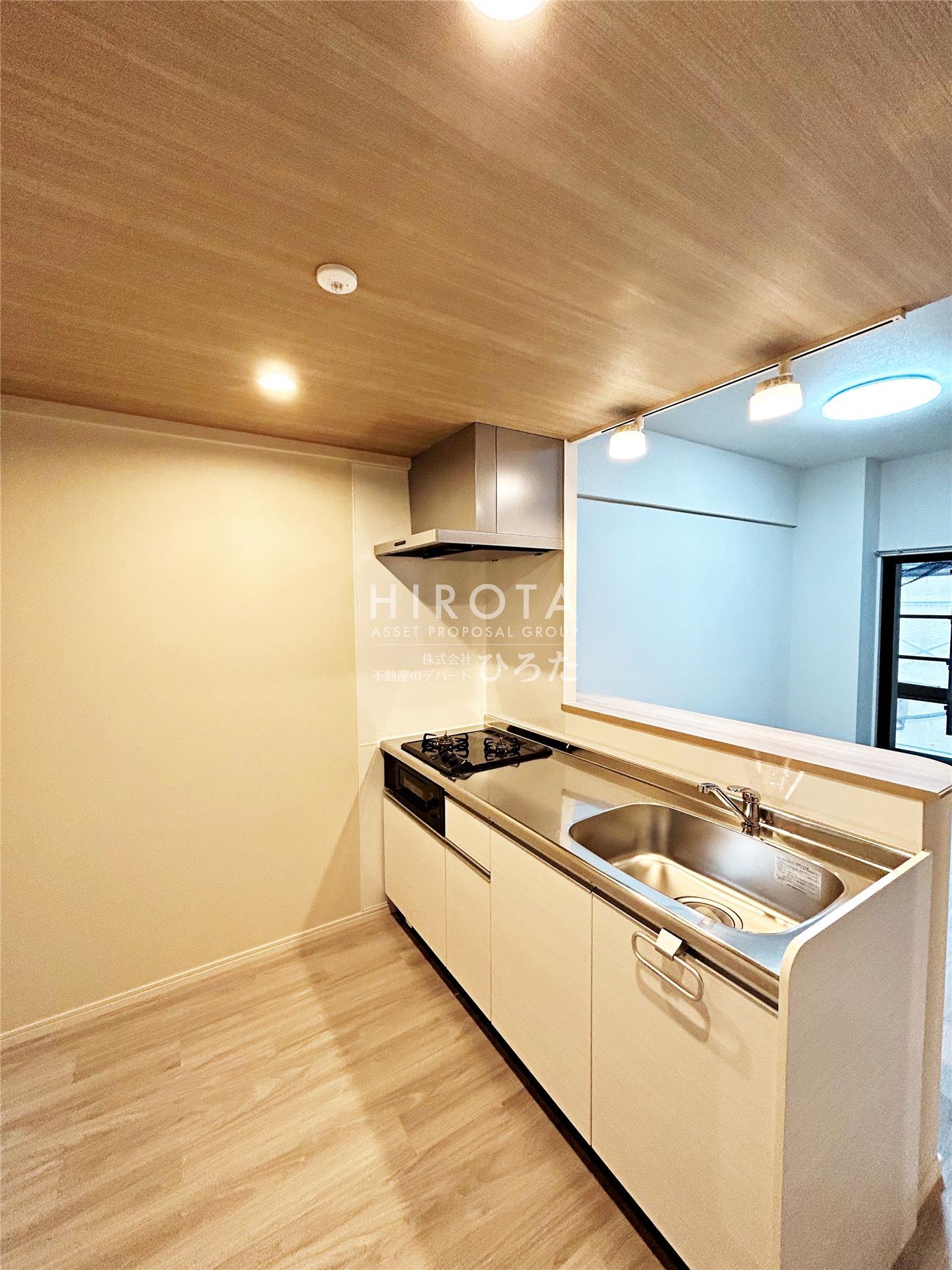 キッチン　建築中の為、同施工会社の写真でご参考下さい。