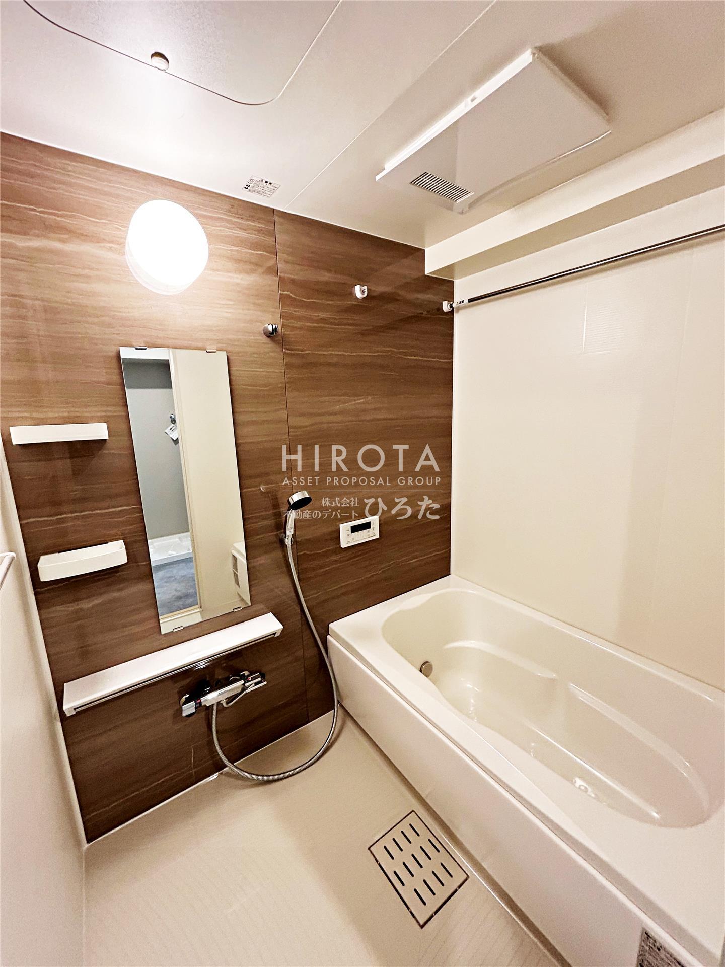 バス・シャワールーム　建築中の為、同施工会社の写真でご参考下さい。