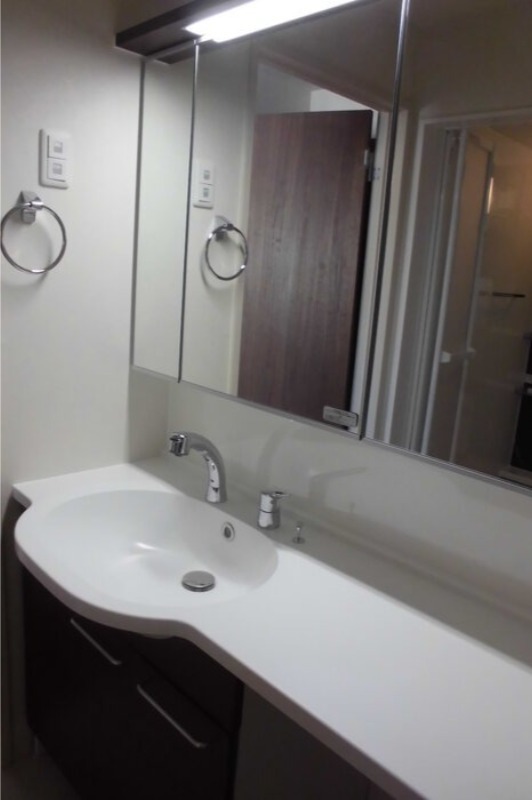 洗面設備　図面と現状に相違がある場合には現状を優先