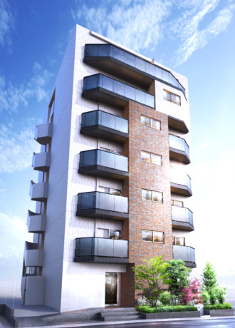 建物外観　外観パース