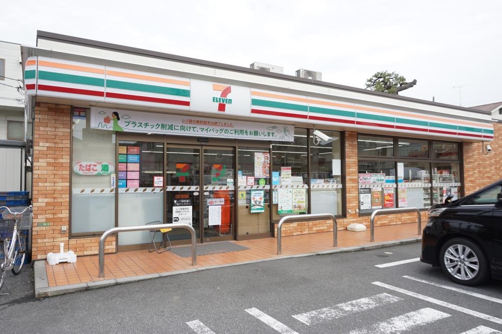 コンビニ　セブンイレブン 足立一ツ家3丁目店（コンビニ）まで100m