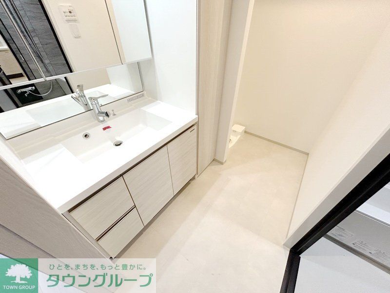 洗面設備　お部屋探しは株式会社　タウンハウジング　までお気軽にお問合…