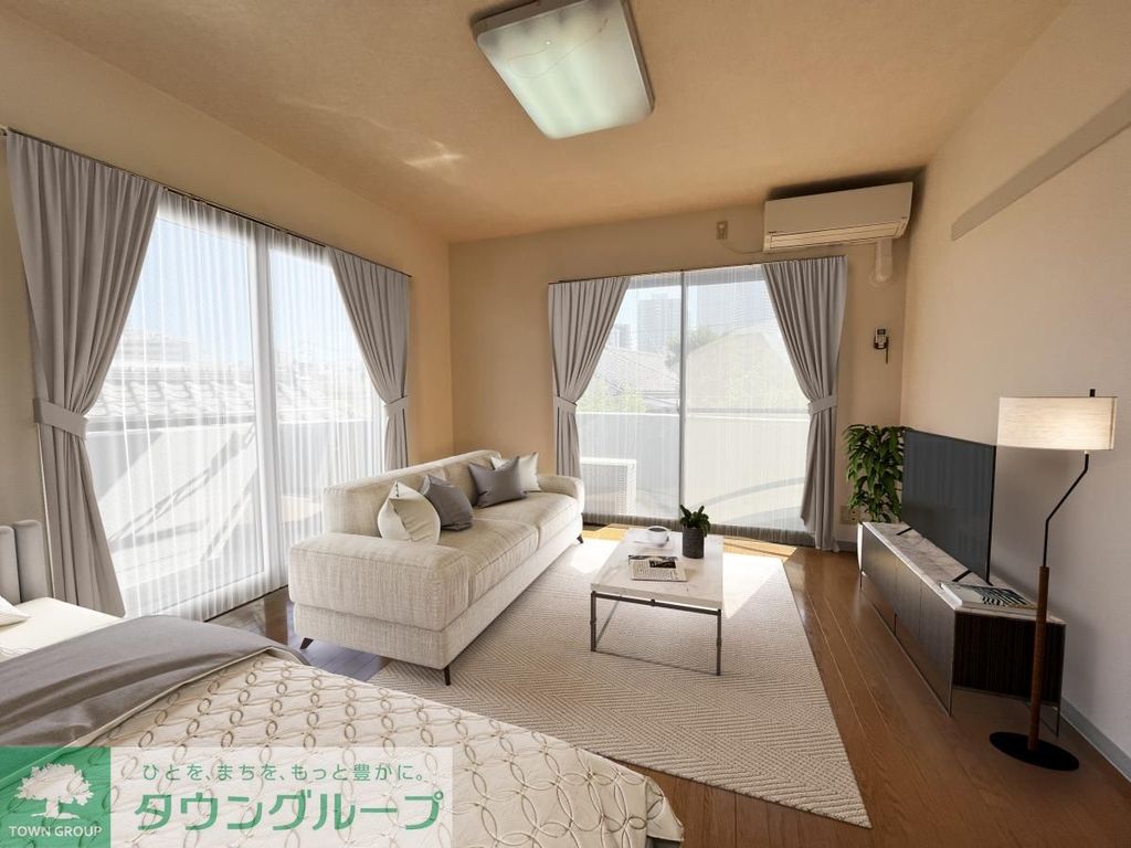 居室・リビング　※家具家電は物件に付帯しません。