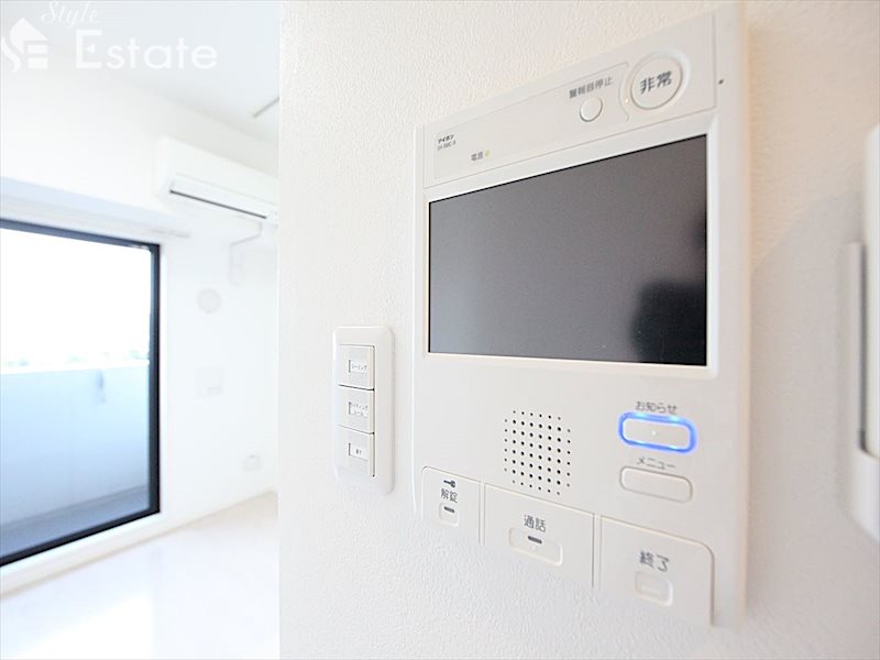 セキュリティ　モニター付きインターホン