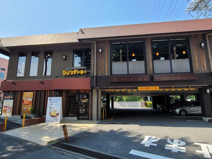 飲食店　びっくりドンキー　関町店（飲食店）まで295m