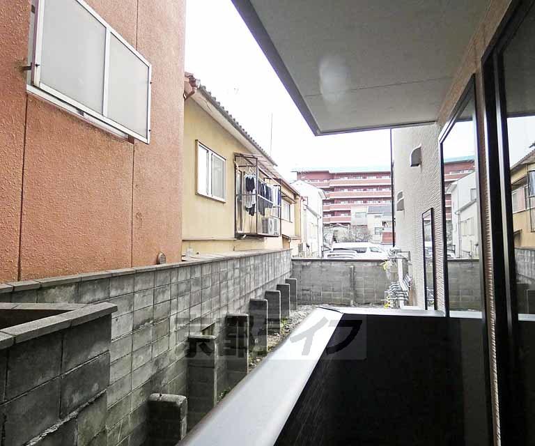 眺望　バルコニーからの室外風景。