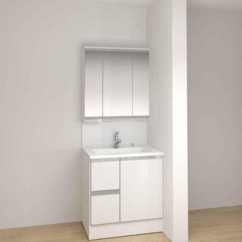 洗面設備　洗髪洗面化粧台