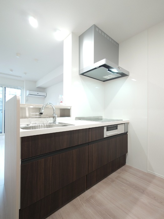 キッチン　対面システムキッチン