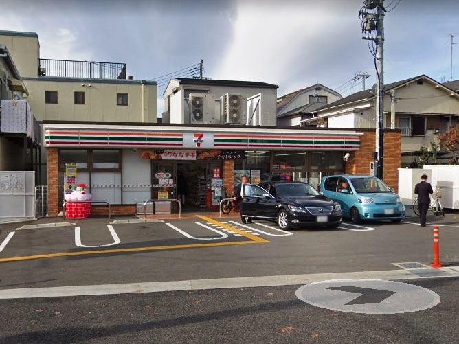 コンビニ　セブンイレブン 神戸篠原南町4丁目店（コンビニ）まで46m