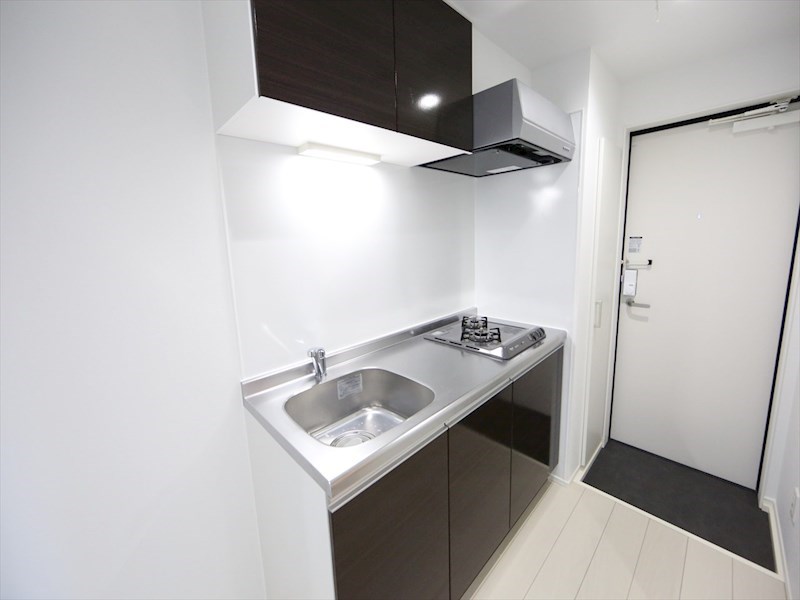 キッチン　システムキッチン（ガス2口コンロ付）