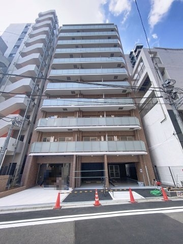 建物外観　外観タイル張りです