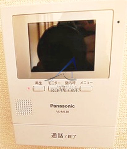 セキュリティ　モニター付きインターホンです。