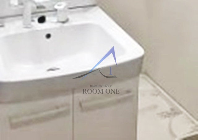 洗面設備　独立洗面台です。