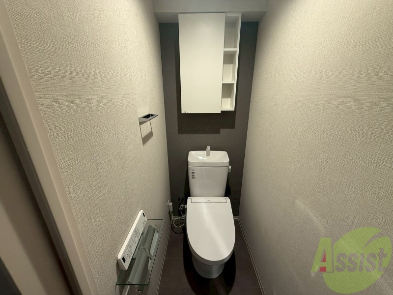 トイレ　トイレはウォシュレット付きです。シャワートイレは嬉しいですね