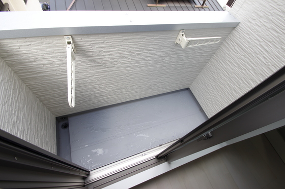 バルコニー　※別部屋の写真です