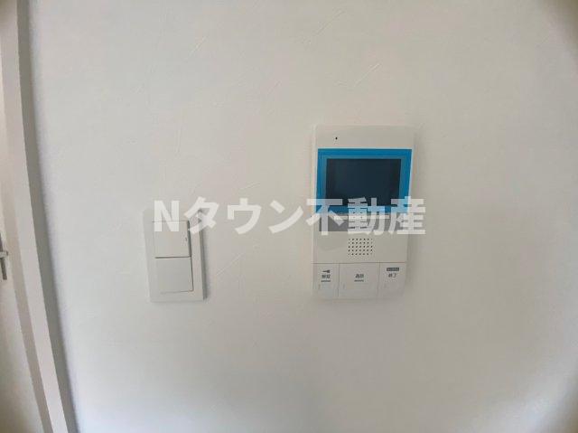 セキュリティ　モニター付きインターフォンです。