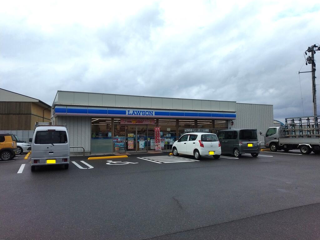 コンビニ　ローソン新潟中木戸店（コンビニ）まで283m